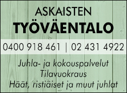 Lemu-Askaisten Vasemmistoliitto T.Y. Pylväs ry / Askaisten Työväentalo logo
